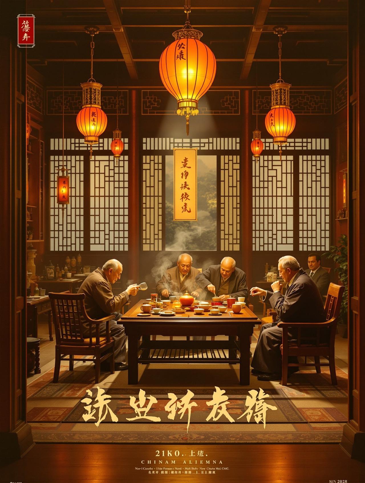 电影推荐作品《老茶馆》高清海报大图
